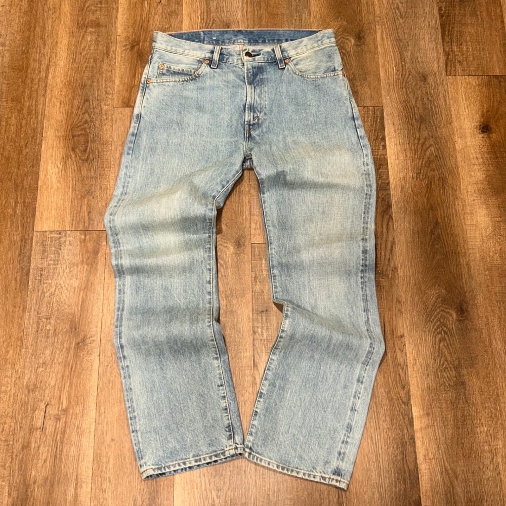 Levis Vintage Clothing LVC 1967 505 Light Wash Jeans Big E 505-0217 W33 L32